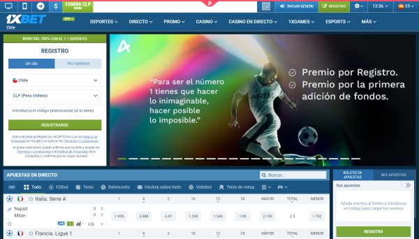 Copa América apuestas 1xbet