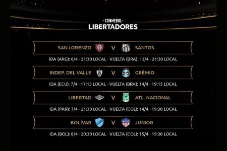 tercera ronda partido 1 de la Copa Libertadores 2021