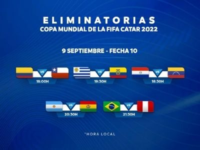 eliminatorias sudamericanas jornada 10 catar