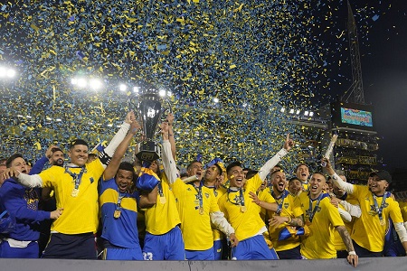 Actualidad liga argentina en enero 2023 Boca campeón